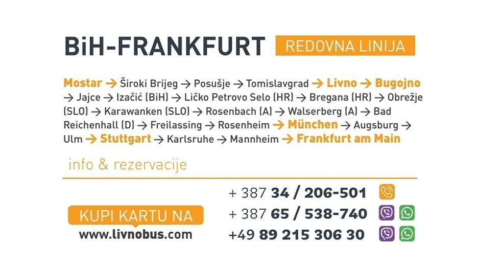 Od 03.07. nova linija prema Njemačkoj