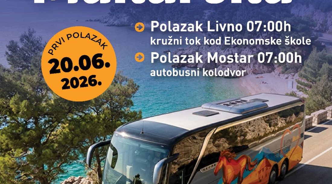 Jednodnevni izlet iz Livna u Makarsku
