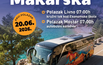 Jednodnevni izlet iz Mostara u Makarsku